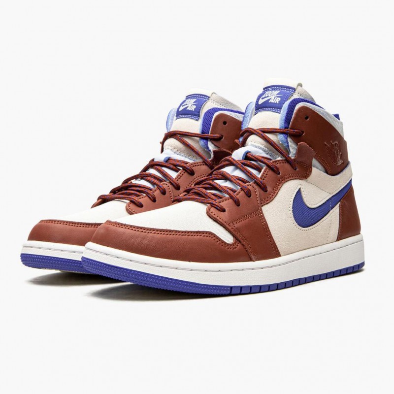 PK Sneakers Air Jordan 1 Zoom CMFT Team Red Team Red/Sail-Hyper Royal CT0979-104