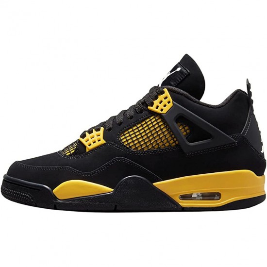 PK Sneakers Air Jordan 4 Retro Thunder 2023 Black/Tour Yellow DH6927-017