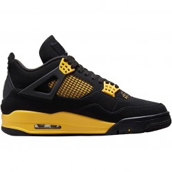 PK Sneakers Air Jordan 4 Retro Thunder 2023 Black/Tour Yellow DH6927-017