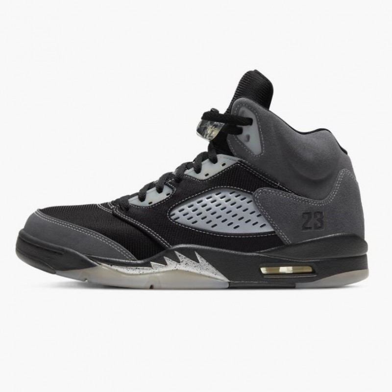 PK Sneakers Air Jordan 5 Retro Anthracite Wolf Grey/Black DB0731-001