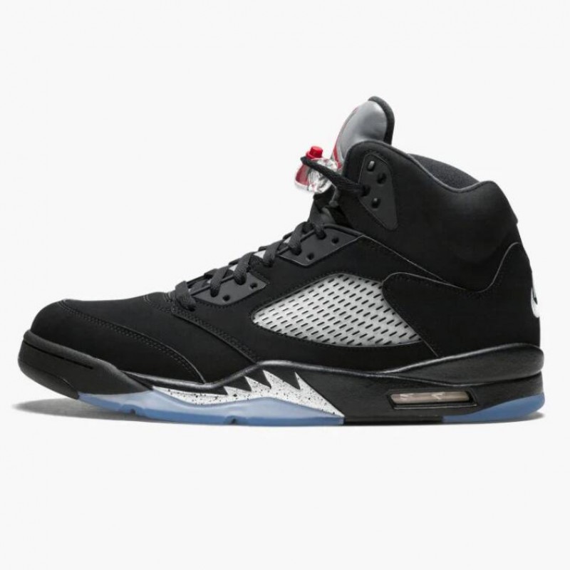 PK Sneakers Air Jordan 5 Retro Black Metallic Black/Metallic Silver 845035-003