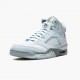 PK Sneakers Air Jordan 5 Retro Bluebird With Silver White Photo Blue/Football Grey/Metallic Silver/White DD9336-400