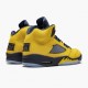 PK Sneakers Air Jordan 5 Retro Michigan 2019 AmarilloCollege Navy Amarillo/College Navy-Amarillo CQ9541-704