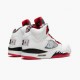 PK Sneakers Air Jordan 5 Retro Quai 54 2021 White/University Red/Black DJ7903-106