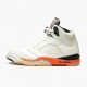 PK Sneakers Air Jordan 5 Retro Shattered Backboard Sail Orange/Black DC1060-100