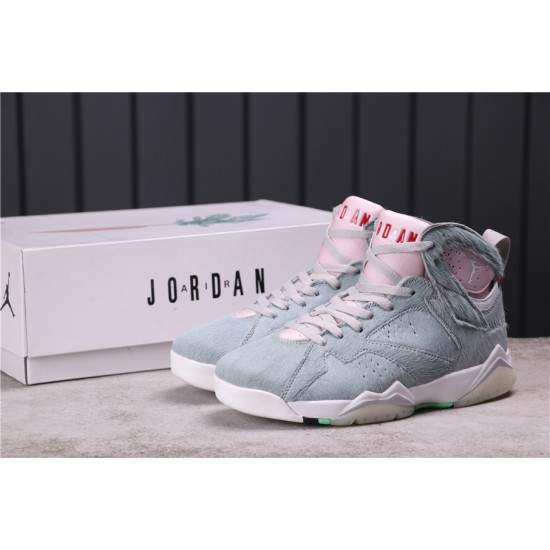 PK Sneakers Air Jordan 7 Retro Neutral Grey Reflect Grey/Pink White CT8528-002