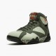 PK Sneakers Air Jordan 7 Retro Patta Icicle Icicle/Sequoia-River Rock-Light Crimson AT3375-100