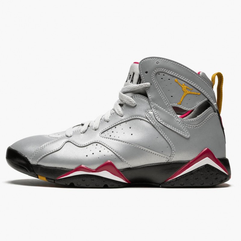 PK Sneakers Air Jordan 7 Retro Reflections of A Champion Reflect Silver/Cardinal Red Bl BV6281-006