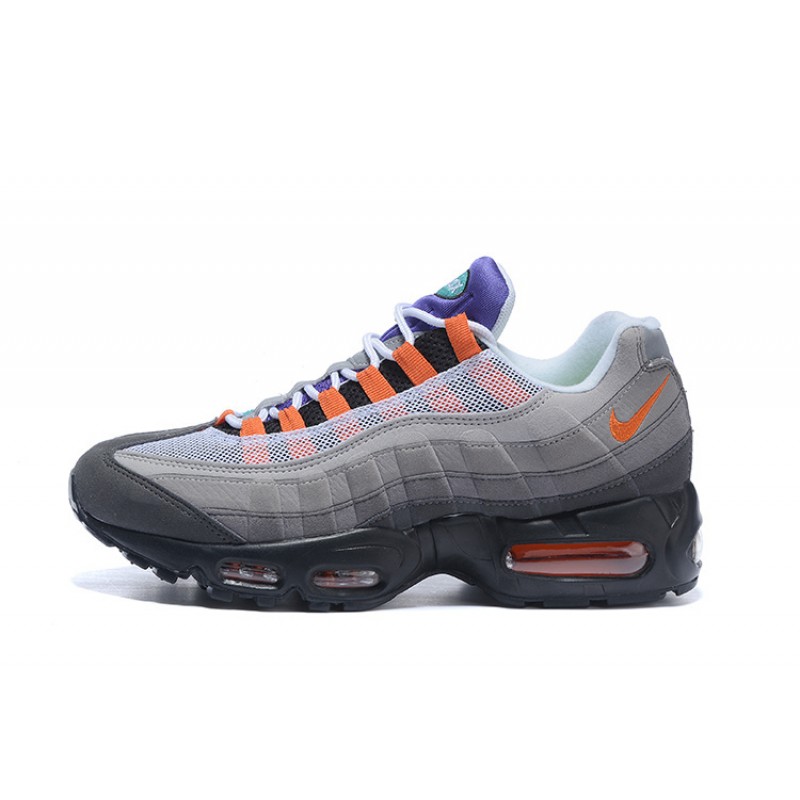 PK Sneakers Air Max 95 OG QS 810374-078 Blacksafety Orangevolt Shoes