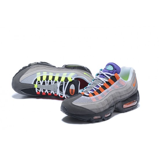 PK Sneakers Air Max 95 OG QS 810374-078 Blacksafety Orangevolt Shoes