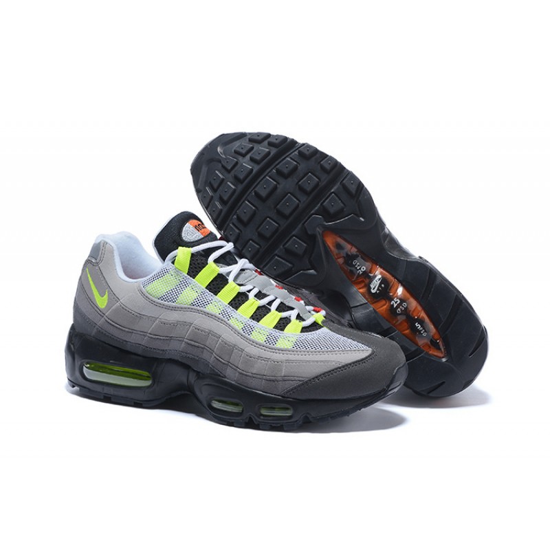 PK Sneakers Air Max 95 OG QS 810374-078 Blacksafety Orangevolt Shoes