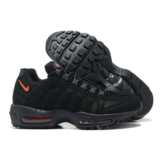 PK Sneakers Air Max 95 TT Black Orange DV5672-001 Shoes