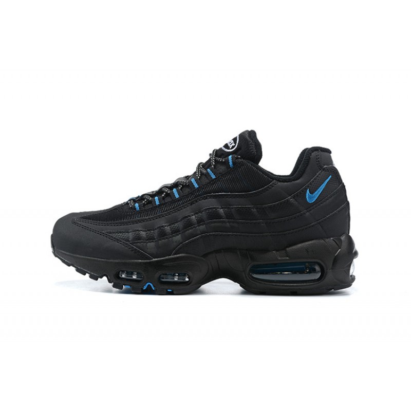 PK Sneakers Air Max 95 TT Black and Blue Shoes