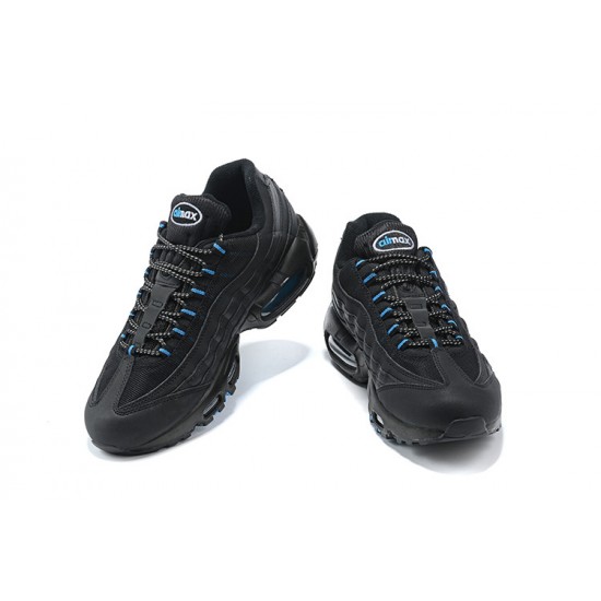 PK Sneakers Air Max 95 TT Black and Blue Shoes