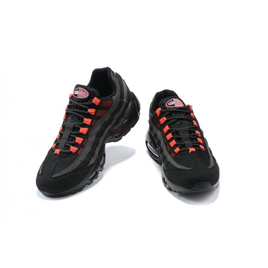 PK Sneakers Air Max 95 TT Black and Red Shoes