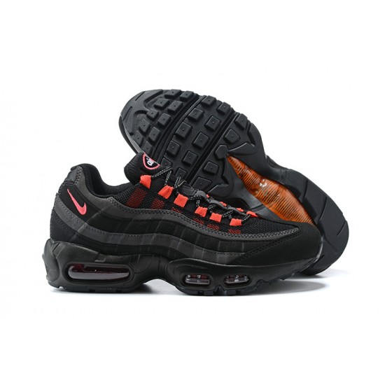 PK Sneakers Air Max 95 TT Black and Red Shoes