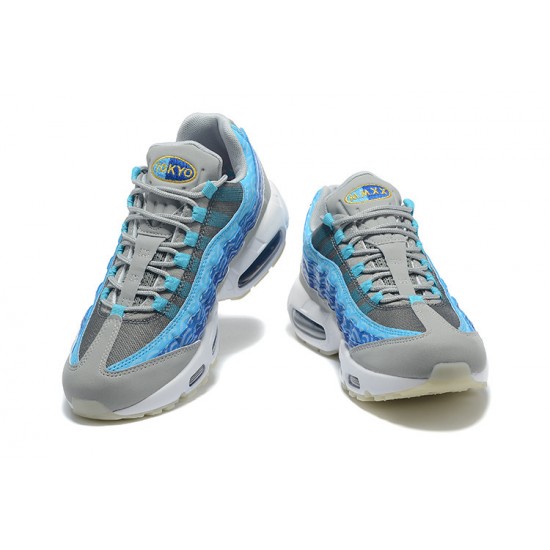 PK Sneakers Air Max 95 TT CW7992-001 Blue Grey White Shoes