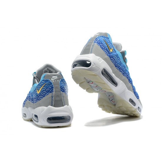 PK Sneakers Air Max 95 TT CW7992-001 Blue Grey White Shoes