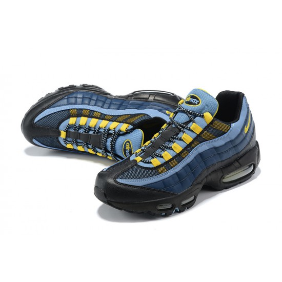 PK Sneakers Air Max 95 TT Blue Yellow Shoes 