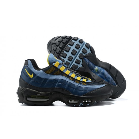 PK Sneakers Air Max 95 TT Blue Yellow Shoes 