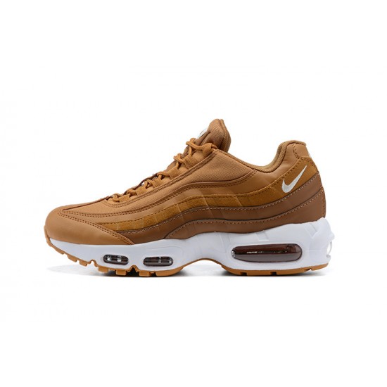 PK Sneakers Air Max 95 TT Brown and White Shoes 