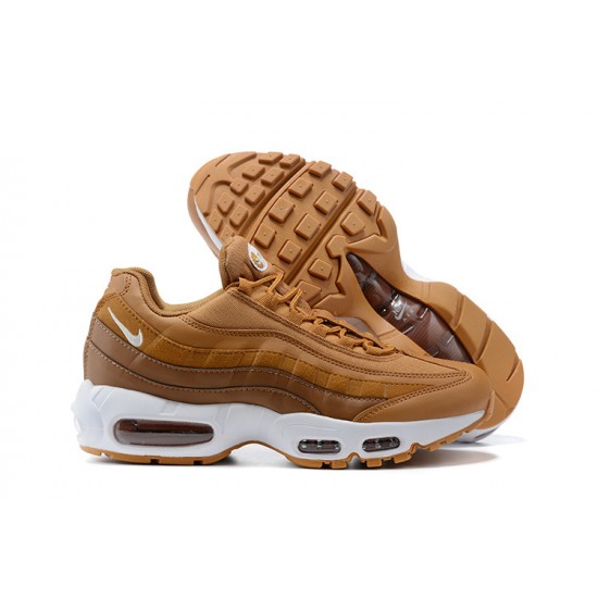 PK Sneakers Air Max 95 TT Brown and White Shoes 