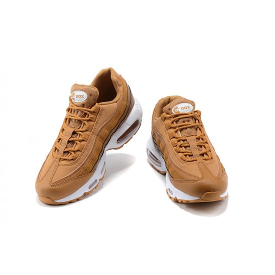 PK Sneakers Air Max 95 TT Brown and White Shoes 