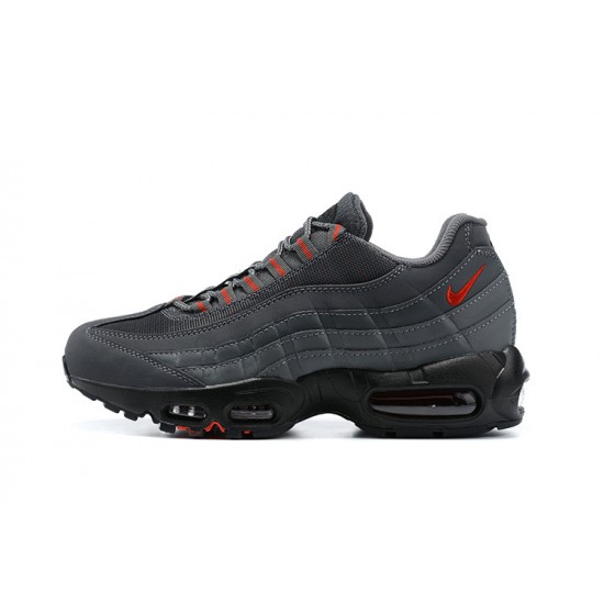 PK Sneakers Air Max 95 TT Grey Red and Black Shoes