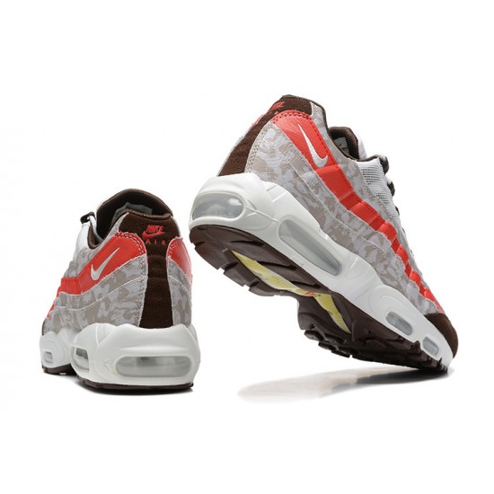 PK Sneakers Air Max 95 TT DQ9016-001 Social FC Grey Red Shoes