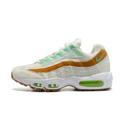 PK Sneakers Air Max 95 TT CZ0154-100 White  Green Brown Shoes