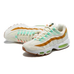 PK Sneakers Air Max 95 TT CZ0154-100 White  Green Brown Shoes