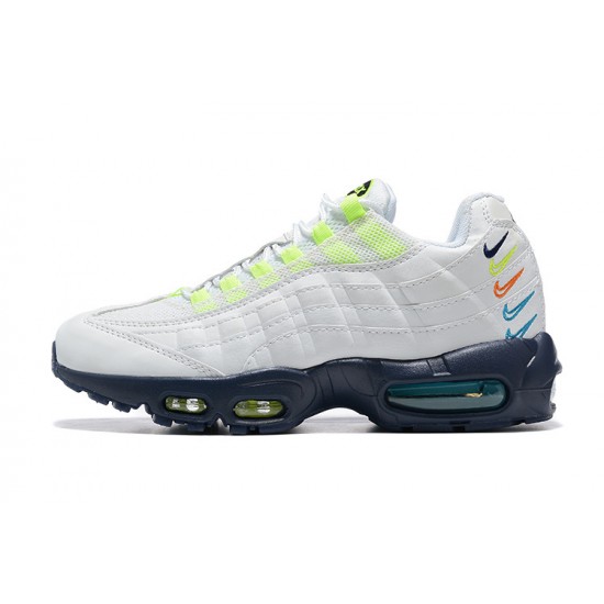 PK Sneakers Air Max 95 TT DX1819-100 White Blue Shoes