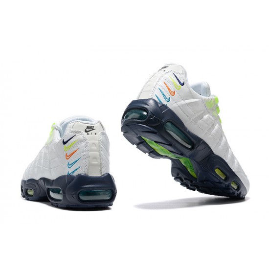 PK Sneakers Air Max 95 TT DX1819-100 White Blue Shoes