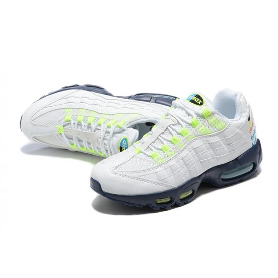 PK Sneakers Air Max 95 TT DX1819-100 White Blue Shoes