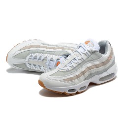 PK Sneakers Air Max 95 TT DM0011-100 White Grey and Orange Shoes