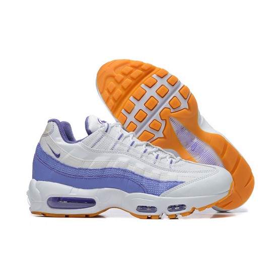 PK Sneakers Air Max 95 TT DM0011-101 White Purple Shoes