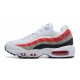 PK Sneakers Air Max 95 TT DQ3430-001 White Red Shoes