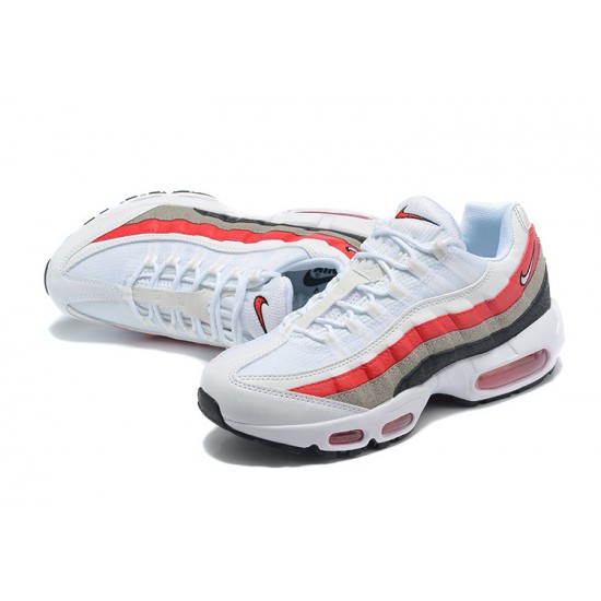 PK Sneakers Air Max 95 TT DQ3430-001 White Red Shoes