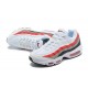 PK Sneakers Air Max 95 TT DQ3430-001 White Red Shoes