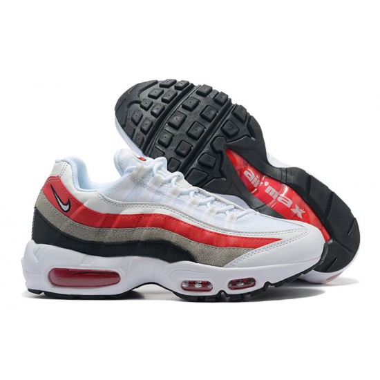 PK Sneakers Air Max 95 TT DQ3430-001 White Red Shoes