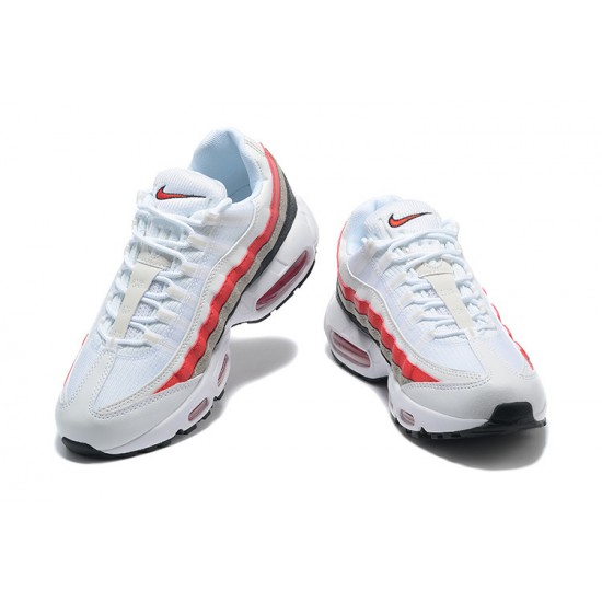 PK Sneakers Air Max 95 TT DQ3430-001 White Red Shoes