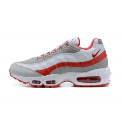 PK Sneakers Air Max 95 TT White Red and Grey Shoes