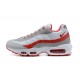 PK Sneakers Air Max 95 TT White Red and Grey Shoes