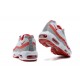 PK Sneakers Air Max 95 TT White Red and Grey Shoes