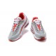 PK Sneakers Air Max 95 TT White Red and Grey Shoes