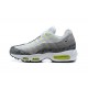 PK Sneakers Air Max 95 TT White and Grey Shoes