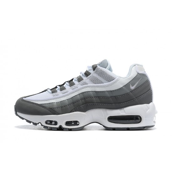 PK Sneakers Air Max 95 TT White and Grey Shoes