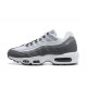 PK Sneakers Air Max 95 TT White and Grey Shoes