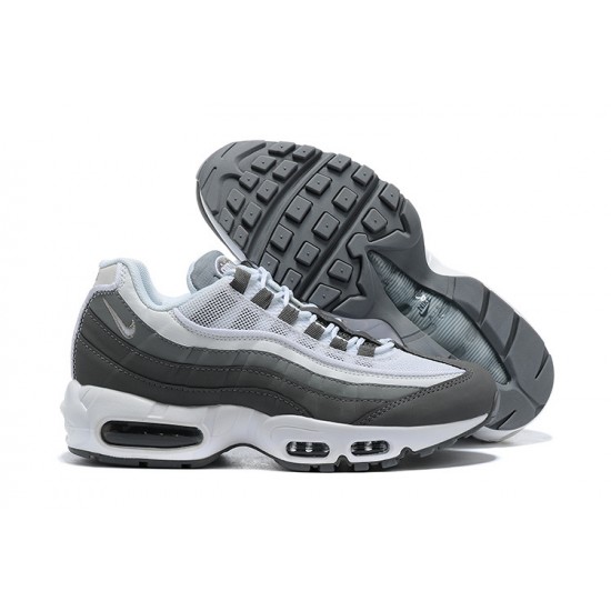 PK Sneakers Air Max 95 TT White and Grey Shoes