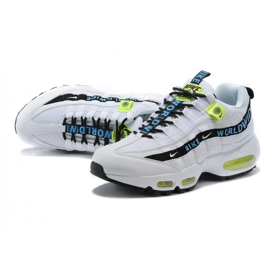 PK Sneakers Air Max 95 TT CT0248-100 Worldwide Pack White Black Shoes